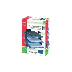 CHAROLA 3 NIVELES AZUL OFICIO 755010 MAPED
