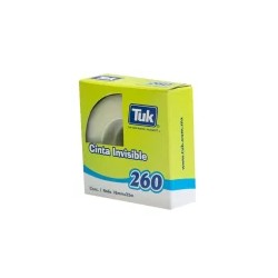 CINTA ADHE 260 INVISIBLE 18X33 TUK