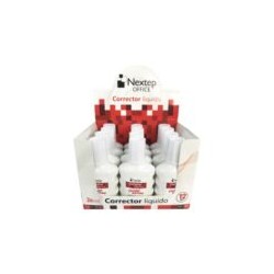 CORRECTOR LIQUIDO 20ML NE-069 NEXTEP CAJA/12