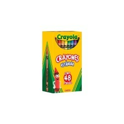 CRAYON ESTANDARD C/48 52-0048 CRAYOLA