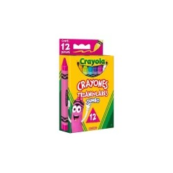 CRAYON JUMBO TRIANGULAR C/12 52-4312 CRAYOLA