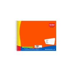 CUADERNO DIBUJO ESCOLAR 4590 10HS BCO SCRIBE
