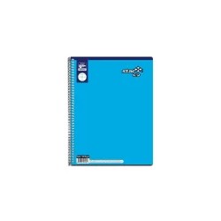 CUADERNO PROF ESCOLAR 0670 100HS 5MM ESTRELLA