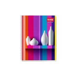 CUADERNO PROF ESCOLAR MEGA 7517 100HS MIXTO SCRIBE