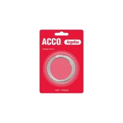 ARGOLLA METALICA 5.08 CM 2 C/3 ACCO