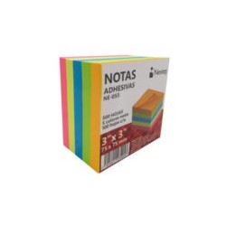 BLOCK NOTAS NE-055 3X3 NEON C/500HS NEXTEP