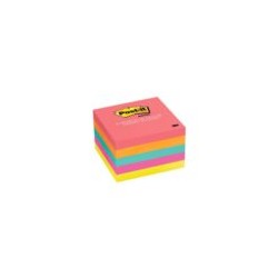 BLOCK POST-IT 2072 3X3 NEON C/375HS 3M