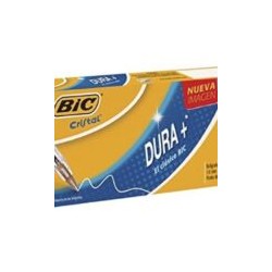 BOLIGRAFO DURA+ P/M 1.0MM ROJO M-250 BIC CAJA/12