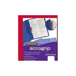 CARPETA ACCOGRIP P0961 CARTA ROJO C/4 ACCO