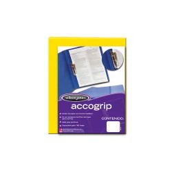 CARPETA ACCOGRIP P0964 CARTA AMARILLO C/4 ACCO