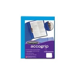 CARPETA ACCOGRIP P0967 CARTA AZUL CLARO C/4 ACCO