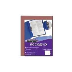 CARPETA ACCOGRIP P0968 CARTA CAOBA C/4 ACCO