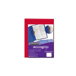CARPETA ACCOGRIP P0971 OFICIO ROJO C/4 ACCO