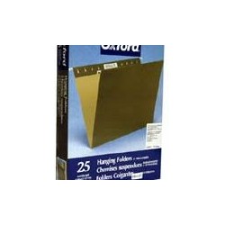 CARPETA COLGANTE OFI C/25 VERDE TRAD 91535X OXFORD